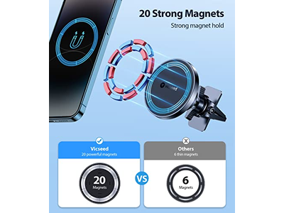 Soporte magnético ajustable para teléfono de coche 360