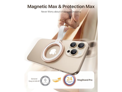 Soporte magnético para teléfono para soporte de anillo MagSafe