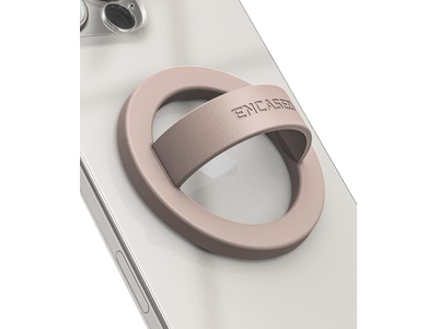 Soporte magnético para agarre de teléfono, anillo fino de silicona para dedo
