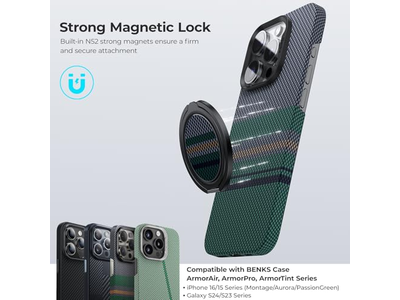 Soporte magnético para anillo de agarre de teléfono para Magsafe
