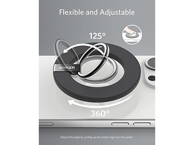 Agarre magnético para teléfono con soporte ajustable para la serie iPhone