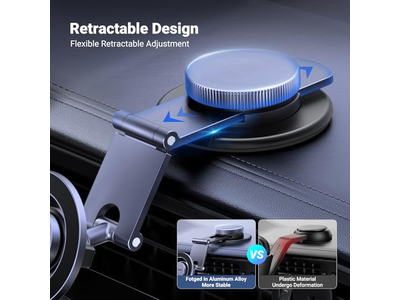 Soporte magnético para teléfono Tablero de instrumentos Soporte para teléfono móvil para automóvil