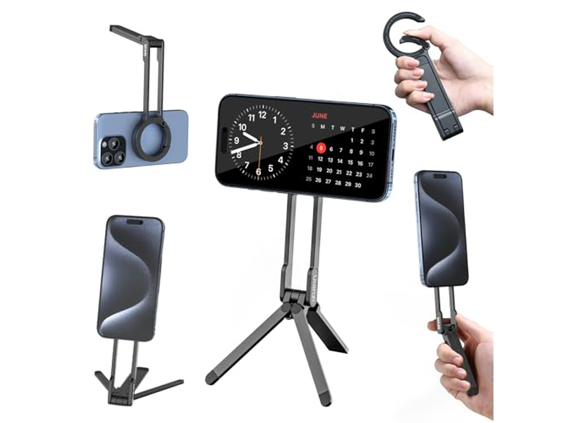 Soporte magnético para trípode de teléfono para iPhone