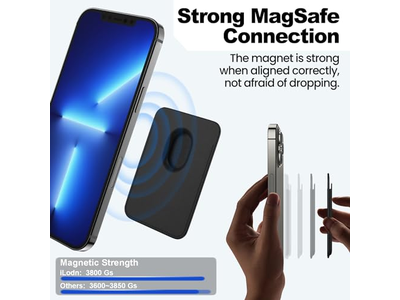 Cartera magnética compatible con MagSafe