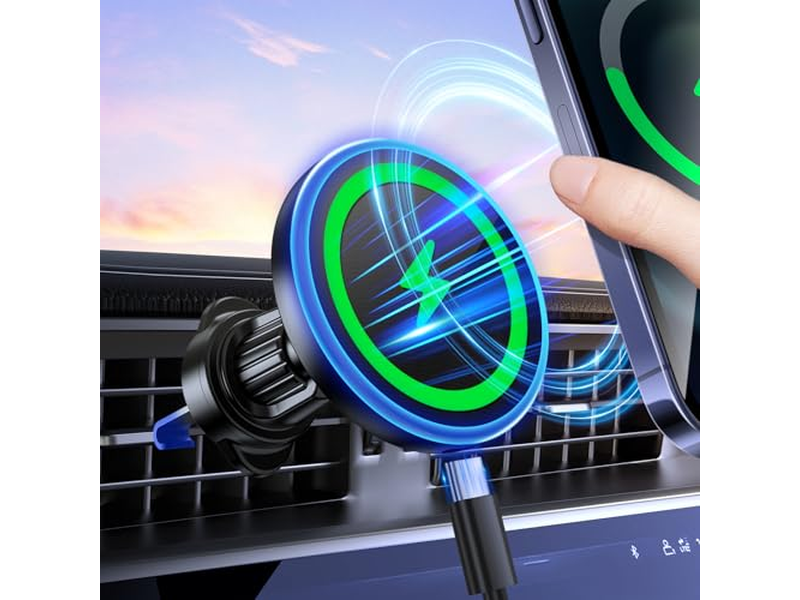 Cargador de coche inalámbrico MagSafe 3 en 1