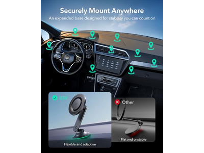 Soporte para teléfono magnético mejorado para tablero de instrumentos MagSafe Car Mount