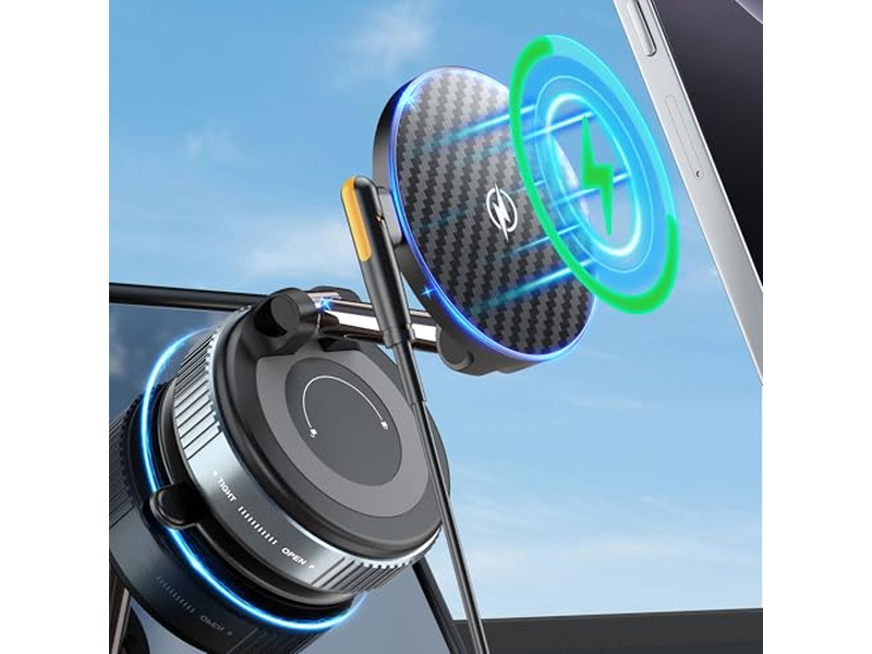 Soporte para coche MagSafe con cargador inalámbrico