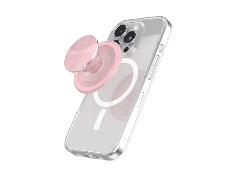 Agarre para teléfono MagSafe con soporte y parte superior intercambiable Dusty Rose