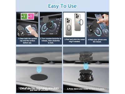 Soportes de teléfono para coche compatibles con MagSafe
