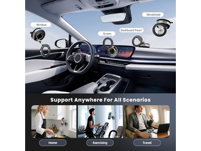 Soportes para teléfono para su automóvil ajustables en 360 grados
