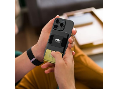 Tarjetero magnético con correa para efectivo para diseño minimalista de la serie iPhone