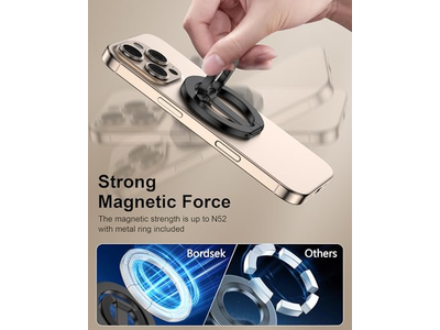 Soporte magnético para teléfono con soporte ajustable para Smartpho