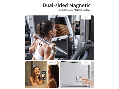 Soporte magnético para anillo de agarre de teléfono Compatible con iPhone y Andro