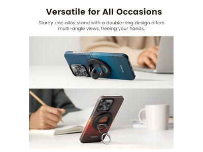 Agarre magnético para teléfono con rotación de 360 grados compatible con iPhone