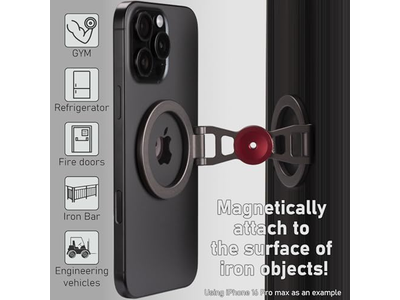 Soporte magnético para teléfono y Fidget Spinner - Anillo de soporte de doble cara