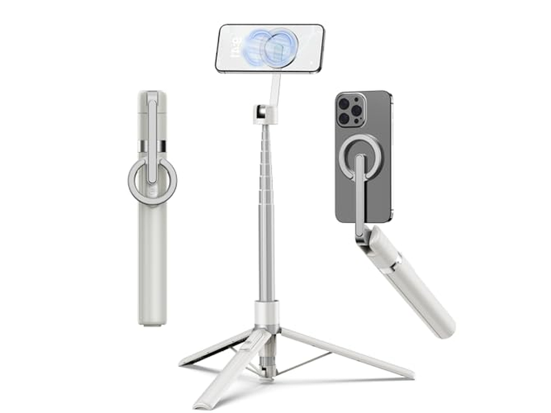 Trípode magnético tipo palo Selfie con soporte magnético fuerte de aluminio