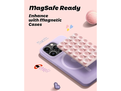 Soporte de teléfono con succión magnética para estuche MagSafe