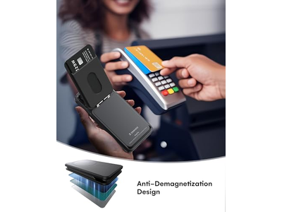 Cartera Magnética para iPhone con Soporte Ajustable y Tarjetero