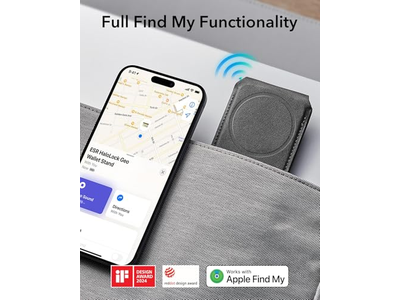 Cartera magnética para iPhone con función Find My y S ajustable