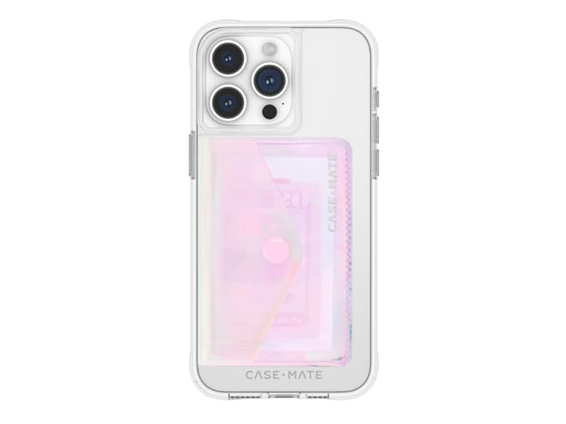 Tarjetero magnético delgado para iPhone - Capacidad para hasta 5 tarjetas